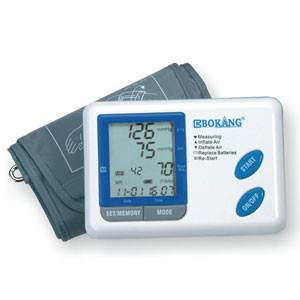 0 - 300mmHg (0 - 40kpa) LCD 디스플레이를 가진 자동적인 디지털 방식으로 혈압 감시자