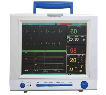 임상적이 다수이 - ECG, 호흡, NIBP와 매개 변수 가지고 다닐 수 있는 환자 모니터